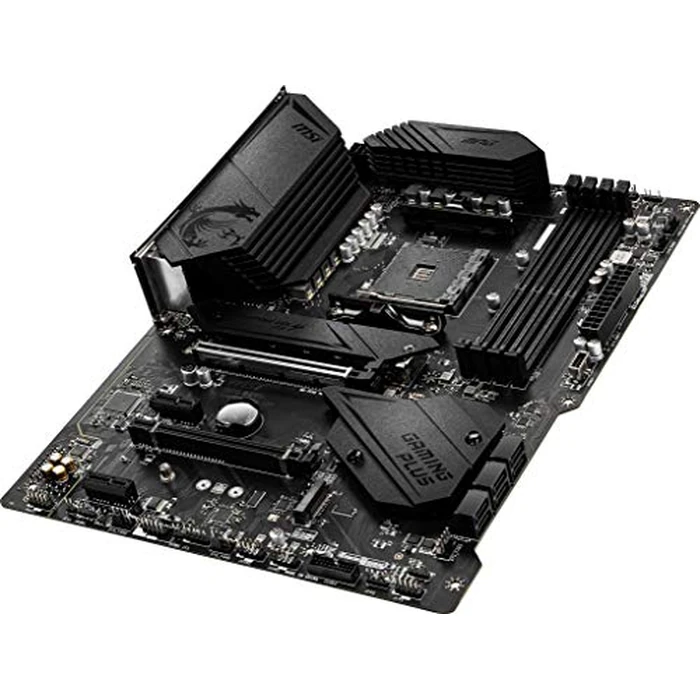 MSI MPG B550 Gaming Plus Gaming Motherboard (AMD Ryzen 5000, AM4, DDR4, PCIe 4.0, SATA 6Gb/s, M.2, USB 3.2 Gen 2, HDMI/DP, ATX) by msi - Image 7