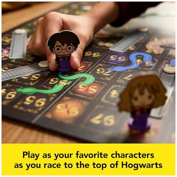 Spin Master Games, Wizarding World of Harry Potter Serpents & Staircases Classic Game, Harry Potter Game for Muggles, for Kids & Family, 1-4 Players, for Ages 5 & Up by Spin Master Games - Image 3