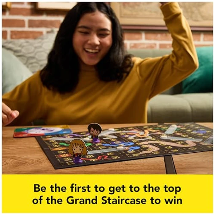 Spin Master Games, Wizarding World of Harry Potter Serpents & Staircases Classic Game, Harry Potter Game for Muggles, for Kids & Family, 1-4 Players, for Ages 5 & Up by Spin Master Games - Image 5