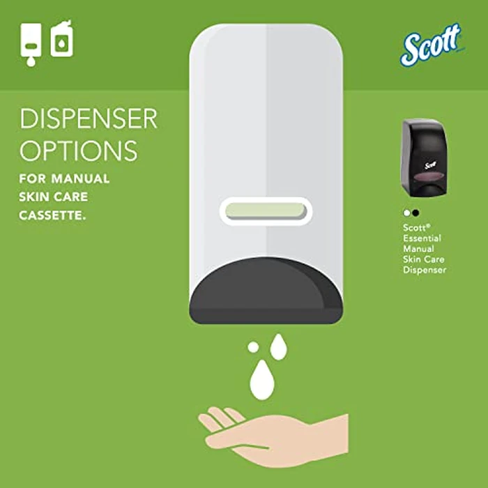Scott Green Certified Foam Hand Soap, Ecologo, NSF E-1 Rated (91565), Unscented, Clear, 1.0 L M-Cassette Bottles, 6 Units/Case by SCOTT PROFESSIONAL - Image 3