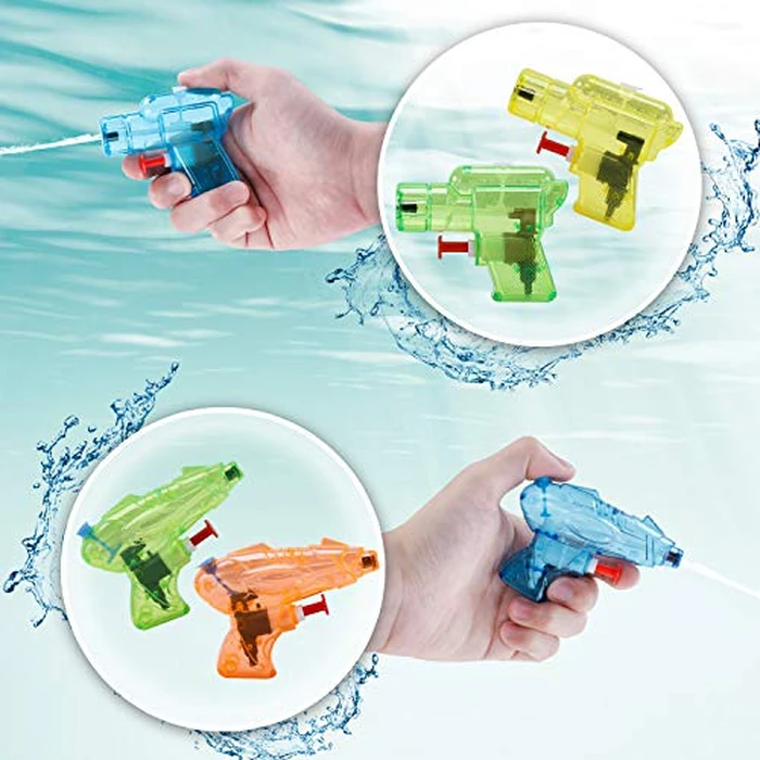 12 Packs Water Gun for Kids Squirt Toys Outdoor Beach Swimming Pool Game Summer Party Favor by CLEVERZONE - Image 5