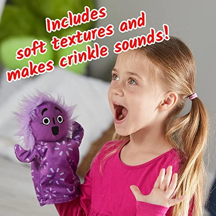 hand2mind Feelings Family Hand Puppets, Emotions Toys, Dramatic Play Therapy Toys for Counselors, Social Emotional Learning Activities, Calm Down Corner Supplies, Social Skills Activities for Kids by hand2mind - Image 7