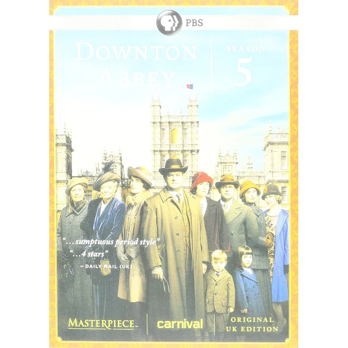 Masterpiece: Downton Abbey Seasons 1, 2, 3, 4 & 5 (Complete set on 15 DVDs) - Image 6