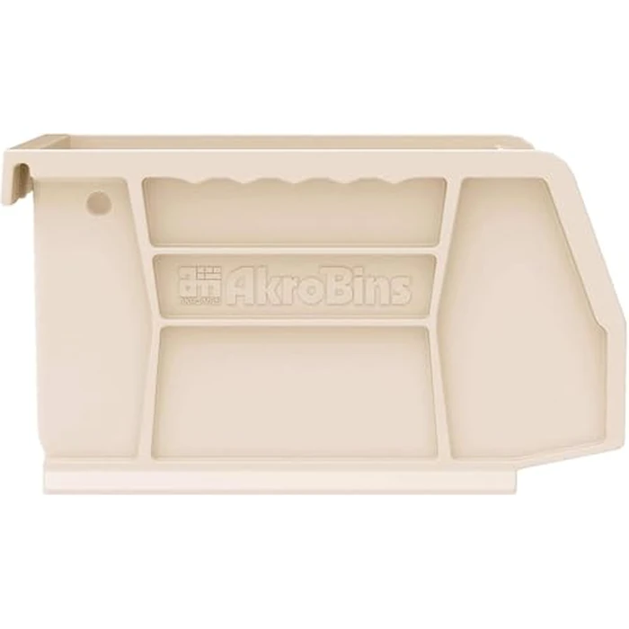Akro-Mils 30210 AkroBins Plastic Storage Bins, Space-Saving Stackable Bins for Garage, Pantry, Craft Organization, 5" x 4" x 3", Stone, 24-Pack by Akro-Mils - Image 8
