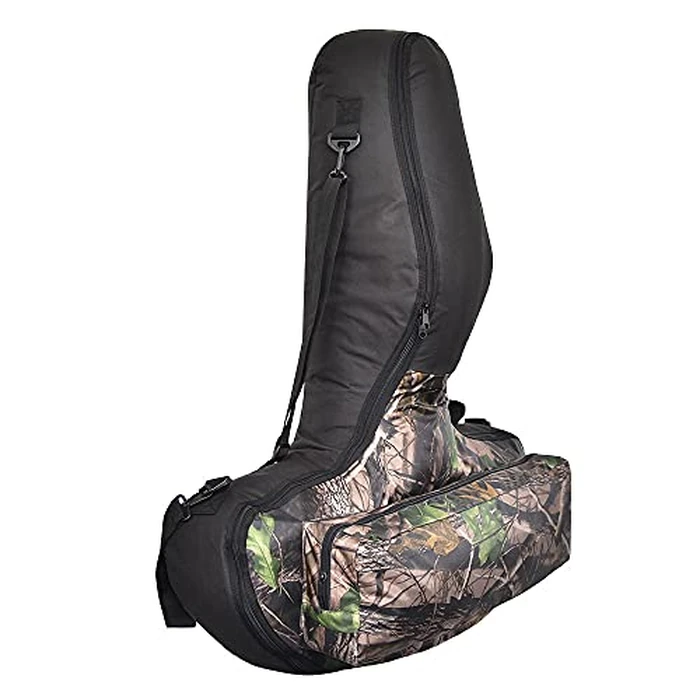 Adjustable Crossbow Case T-Shape Crossbow Storage Bag Large Capacity Archery Hunting Carry Bag by Huenco - Used - Good condition - CA$41.32