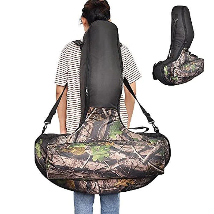 Adjustable Crossbow Case T-Shape Crossbow Storage Bag Large Capacity Archery Hunting Carry Bag by Huenco - Image 3