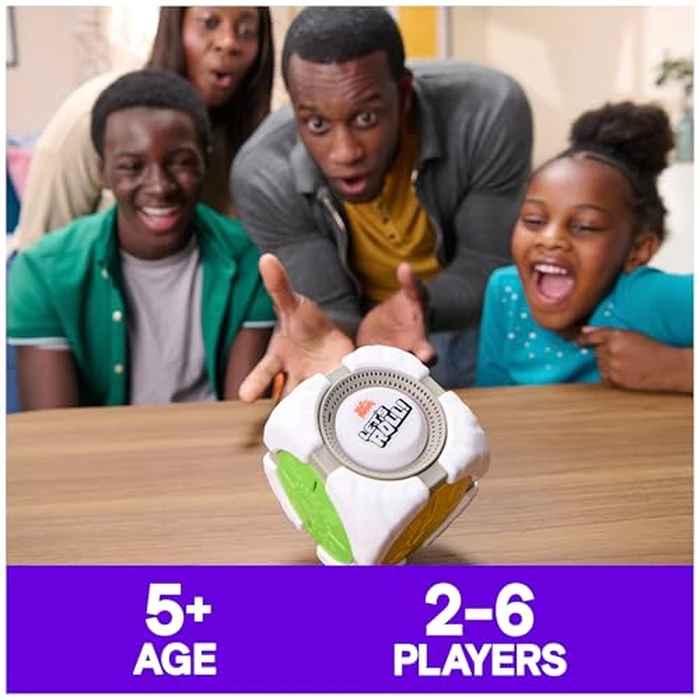 Spin Master Games, Beat The Parents: Let’s Roll, 6-in-1 Electronic Game Cube, Fun Activity for Kids, Family Game Night, Interactive Toy, 2-6 Players, for Ages 5 & Up by Spin Master Games - Image 2