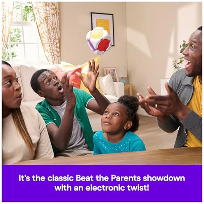 Spin Master Games, Beat The Parents: Let’s Roll, 6-in-1 Electronic Game Cube, Fun Activity for Kids, Family Game Night, Interactive Toy, 2-6 Players, for Ages 5 & Up by Spin Master Games - Image 3