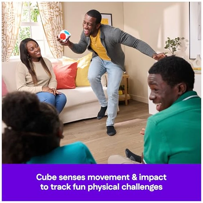 Spin Master Games, Beat The Parents: Let’s Roll, 6-in-1 Electronic Game Cube, Fun Activity for Kids, Family Game Night, Interactive Toy, 2-6 Players, for Ages 5 & Up by Spin Master Games - Image 6