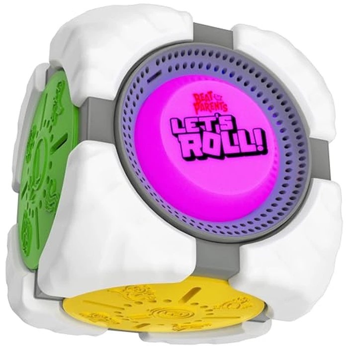 Spin Master Games, Beat The Parents: Let’s Roll, 6-in-1 Electronic Game Cube, Fun Activity for Kids, Family Game Night, Interactive Toy, 2-6 Players, for Ages 5 & Up by Spin Master Games - Image 7