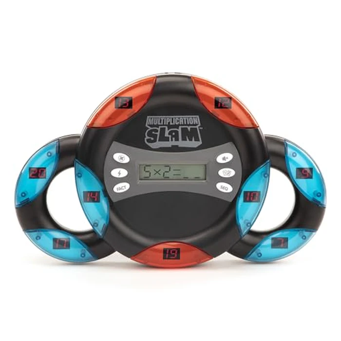 Educational Insights Multiplication Slam - 3rd Grade Math Games for Kids 8-12, Multiplication Learning Games for Kids, Handheld Electronic Math Game, Self-Teaching Elementary STEM Tools by Educational Insights - Image 1