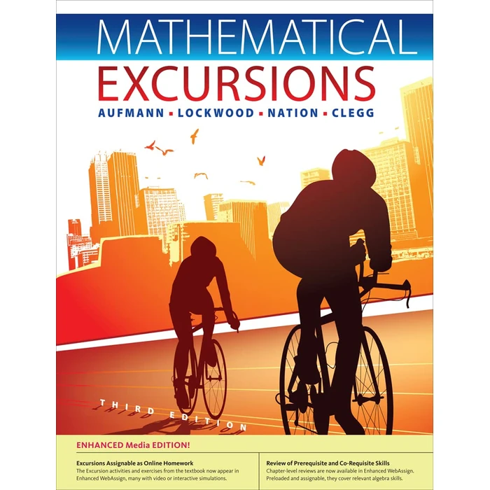 Mathematical Excursions, Enhanced Edition, 3rd by Cengage Learning - Used - Acceptable condition - US$3.56