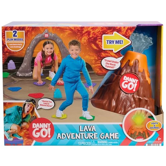 Danny Go! Lava Adventure Game - Officially Licensed Action Game for Preschool and Elementary School Kids Inspired by Just Play - Used - Very Good condition - US$25.20