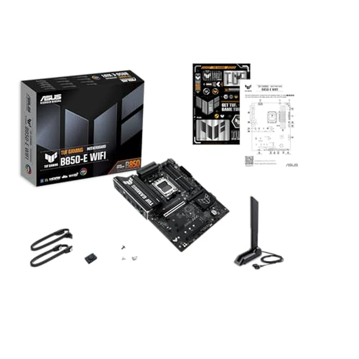 ASUS TUF Gaming B850-E WiFi Motherboard Socket AMD AM5 (Ryzen 9000, PCIe 5.0, DDR5 Memory, WiFi 6E, PCIe Q-Release, BIOS Flashback, Aura Sync) by ASUS - Image 5
