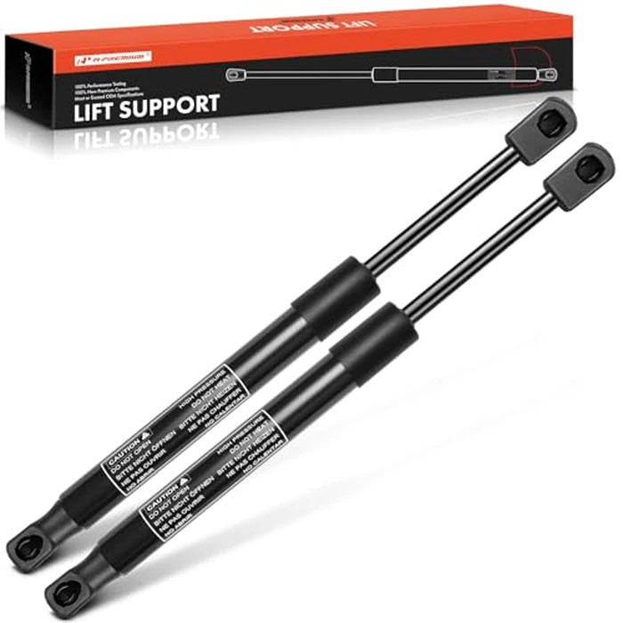 A-Premium Tailgate Rear Trunk Lift Supports Shock Struts Compatible with Ford Models - Taurus 2010-2019, Police Interceptor Sedan 2013-2019, Special Service Police Sedan 2015-2018 w/o Spoiler(2PC Set) by A-premium - Image 1