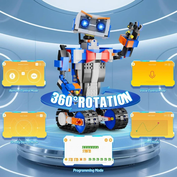 OKK Almubot Robot Building Toys for Boys (13063) - Multicolor by OKK - Image 4