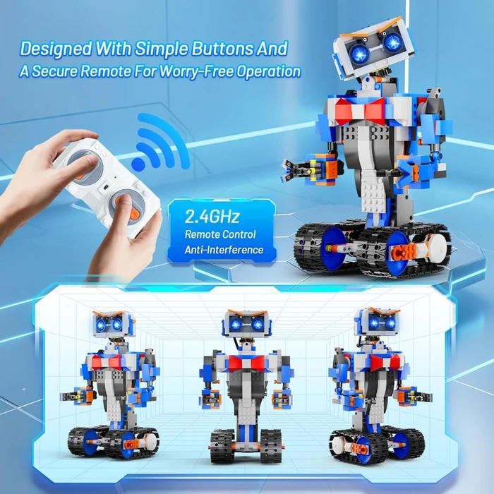 OKK Almubot Robot Building Toys for Boys (13063) - Multicolor by OKK - Image 5