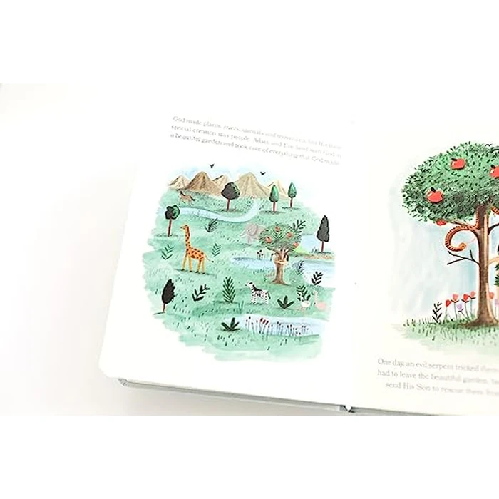 Bible Stories for Little Ones: Baby’s First Bible Board Book by Paper Peony Press - Image 1