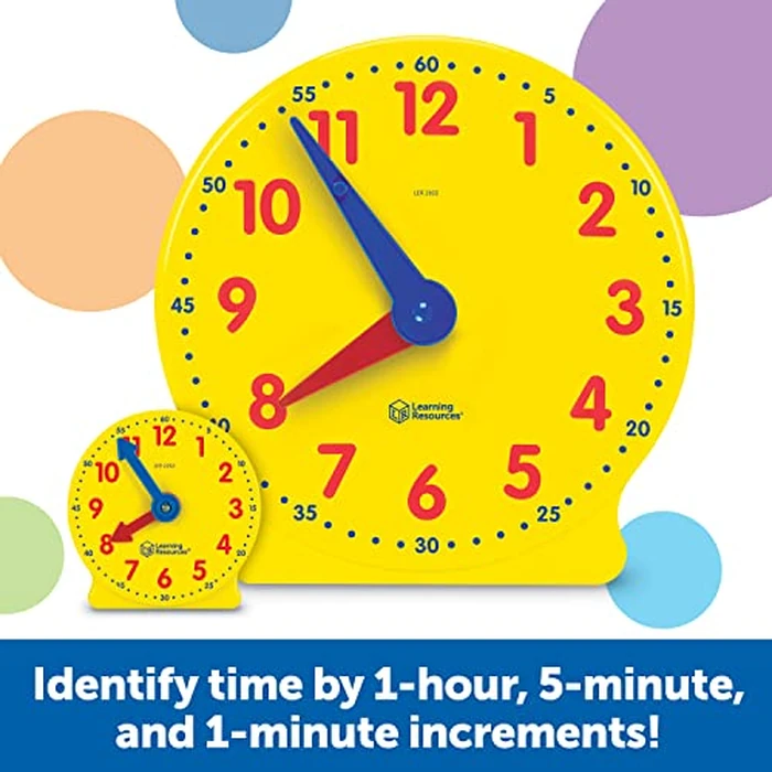 Learning Resources LER2102 Classroom Clock Kit by Learning Resources - Image 4