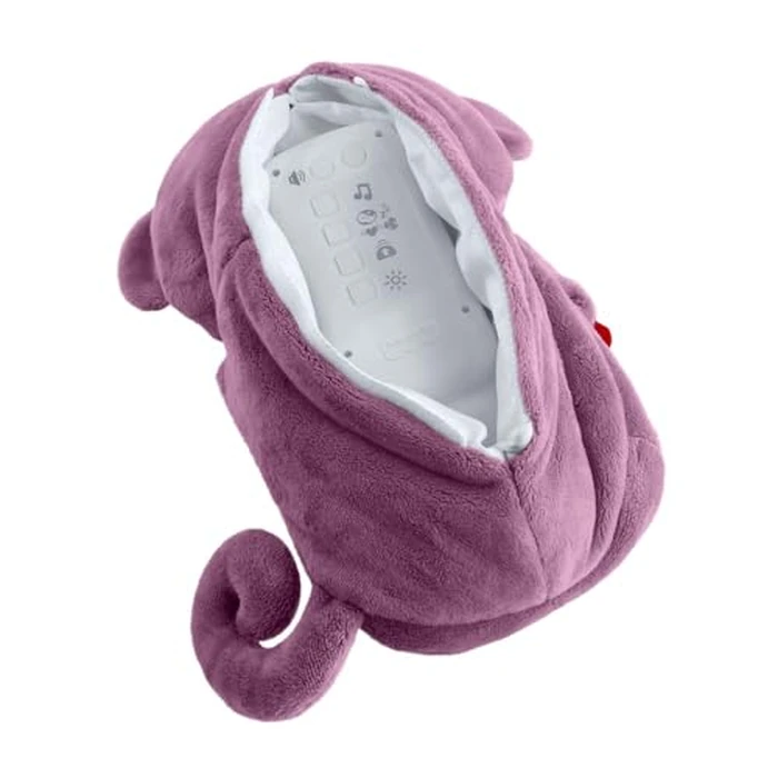 Fisher-Price Baby Toy Soothe ‘n Snuggle Purple Monkey Plush Portable Sound Machine with Breathing Motion & Lights for Newborns Ages 0+ Months by Fisher-Price - Image 5