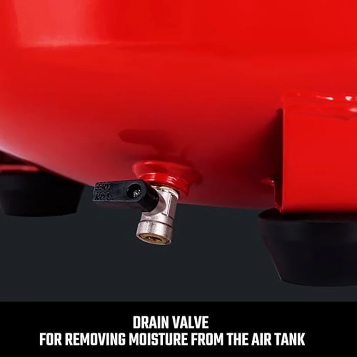 Craftsman Air Compressors 6 Gallon Portable Pancake Air Compressor,Oil Free Max 150 Psi 1.0HP 2.6 CFM@90PSI Electric Air Compressor Shop Air Compressor, CMXECXA02106410 by CRAFTSMAN - Image 6