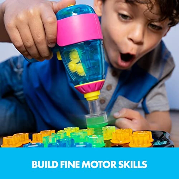 Educational Insights Design & Drill Brightworks, STEM Learning with Toy Drill, 53 Pieces, Ages 3+ by Educational Insights - Image 3