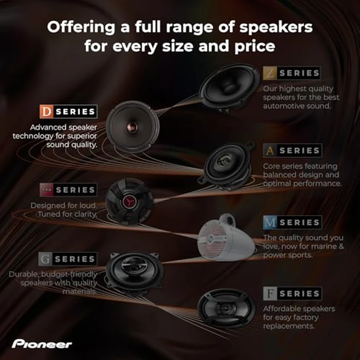 PIONEER D-Series TS-D68F 6” x 8” 2-Way Speakers (Pair) - 280W Max, Balanced Sound + Smooth Treble, Ideal Factory Upgrade, Add an Amplifier for Even Better Performance by PIONEER - Image 7