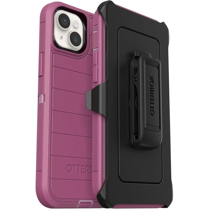 Otterbox Defender Pro Series Phone Case + Holster for iPhone 14 Pro Max - Morning Sky (Pink) by Otterbox - Refurbished - Brand New condition - US$22.88