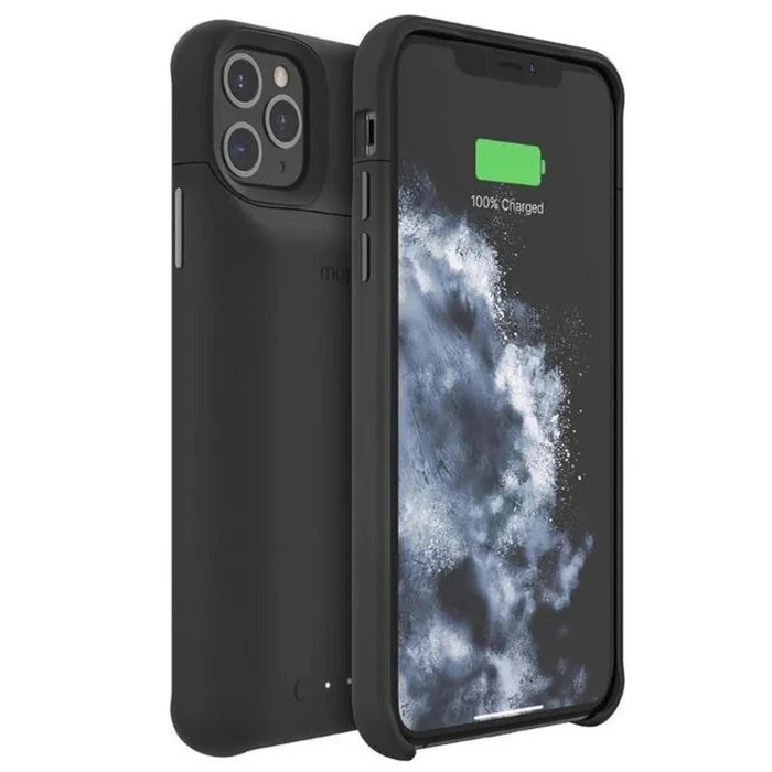 Mophie Juice Pack Access External Battery Case with Wireless Charging for Apple iPhone 11 Pro Max - Black by Mophie - Refurbished - Premium condition