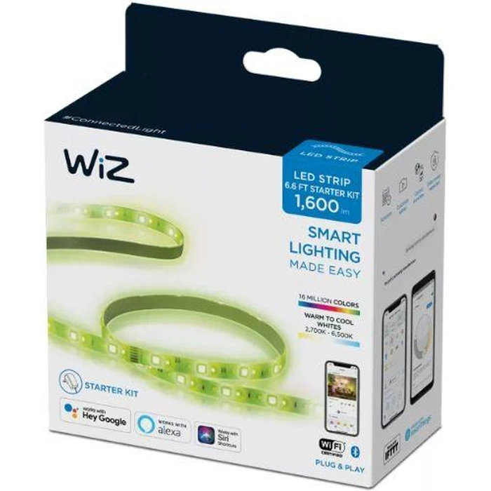 WiZ LED Strip Starter Kit 2M - White by WiZ - Image 3