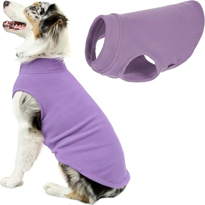 Gooby Stretch Fleece Vest - Lavendar, 4X-Large by GOOBY - Image 1