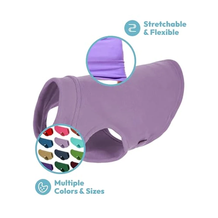 Gooby Stretch Fleece Vest - Lavendar, 4X-Large by GOOBY - Image 4