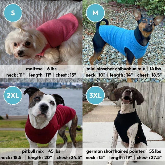 Gooby Stretch Fleece Vest - Lavendar, 4X-Large by GOOBY - Image 5