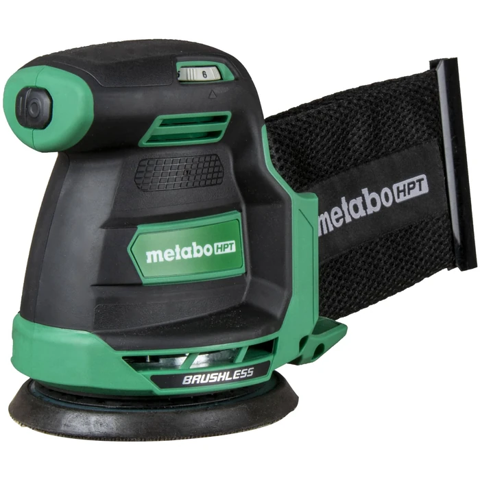 Metabo HPT SV1813DAQ4 18V Cordless 5 Inch Random Orbital Sander - Black/Green by Metabo HPT - Image 2