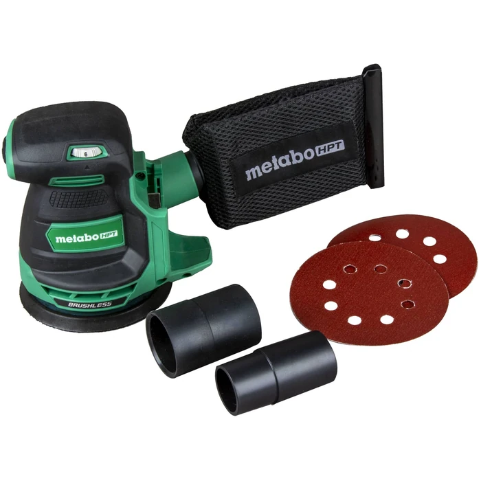 Metabo HPT SV1813DAQ4 18V Cordless 5 Inch Random Orbital Sander - Black/Green by Metabo HPT - Image 5