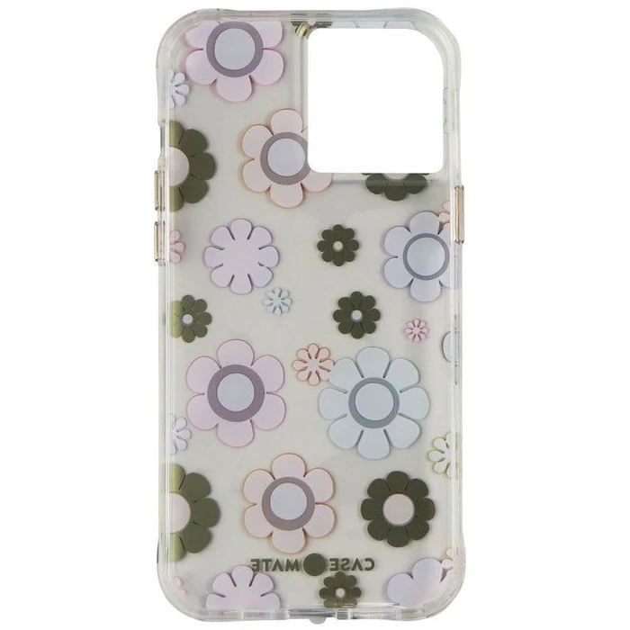 Case-Mate Prints Phone Case for iPhone 12 Pro Max - Retro Flowers by Case-Mate - Image 3