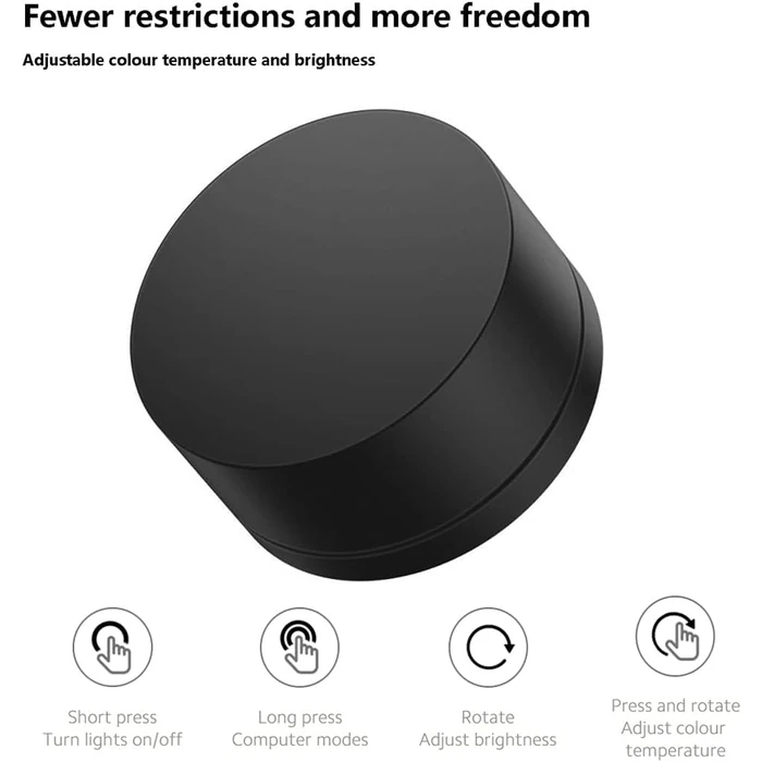 Xiaomi Mi Computer Monitor Light Bar - Easy Installation, Extra Computer Lighting w/o Taking Desktop Space, w/Wireless Remote Control Adjusting Lights Easily by XIAOMI - Image 3