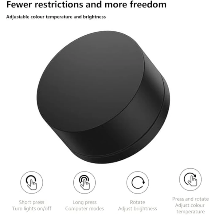 Xiaomi Mi Computer Monitor Light Bar - Easy Installation, Extra Computer Lighting w/o Taking Desktop Space, w/Wireless Remote Control Adjusting Lights Easily by XIAOMI - Image 4