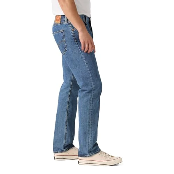 Levi's Men's 501 Original Fit Jeans (Also Available in Big & Tall), Medium Stonewash, 36W x 34L by Levi's - Image 2