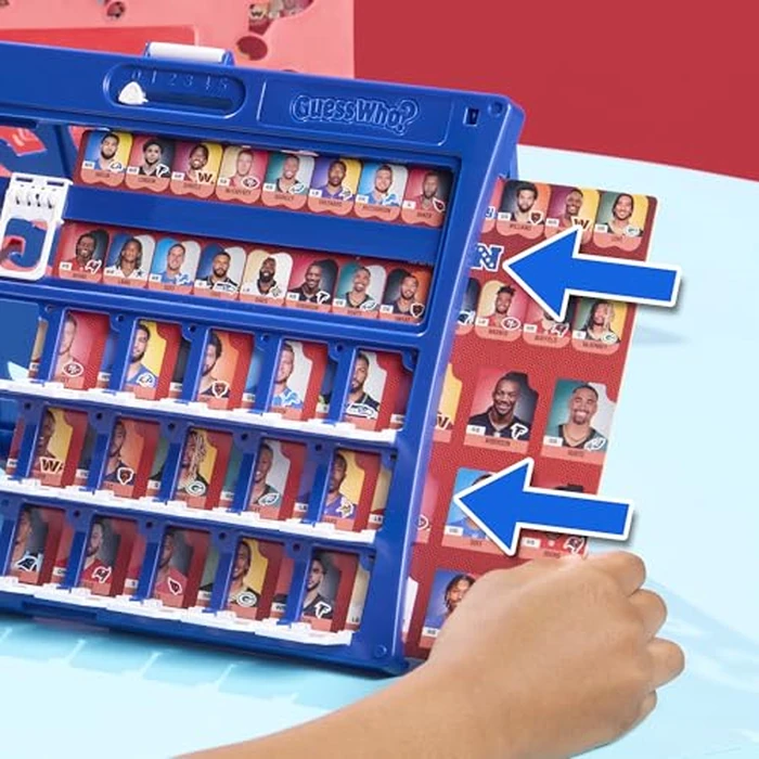 Guess Who? NFL Edition Board Game | Officially Licensed NFL Game for Kids and Families | Ages 6+ | 2 Players | 15 Mins. | Football Games by Hasbro Gaming - Image 7