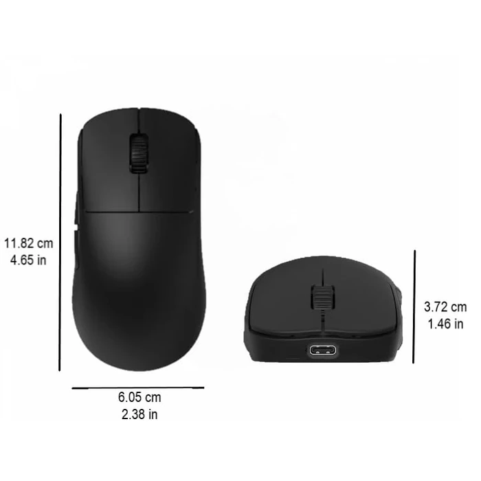 End Game Gear OP1w 4K v2 Wireless Gaming Mouse - Lightweight 58.5g, Right-Handed, 2.4 GHz/USB-C, PixArt PAW3950 U Optical Sensor 30K DPI, 4K Dongle Included, Black by End Game Gear - Image 8