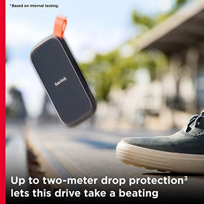 SANDISK 1TB Portable SSD - Up to 800MB/s, USB-C, USB 3.2 Gen 2, Updated Firmware - External Solid State Drive - SDSSDE30-1T00-G26 by Sandisk - Image 5