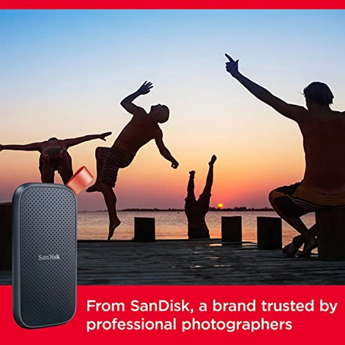 SANDISK 1TB Portable SSD - Up to 800MB/s, USB-C, USB 3.2 Gen 2, Updated Firmware - External Solid State Drive - SDSSDE30-1T00-G26 by Sandisk - Image 6