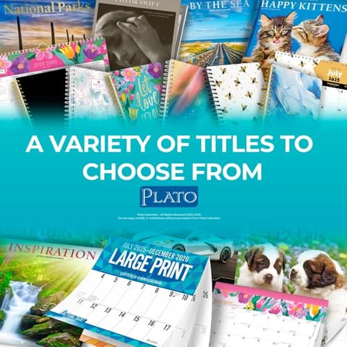 Taylor Swift Official 2026 12 X 24 Inch (Hanging) Monthly Square Wall Calendar by PLATO - Image 9