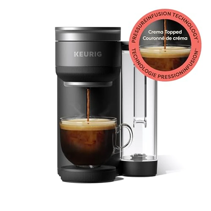Keurig K-Crema Single Serve K-Cup Pod Coffee Maker, Black by Keurig - Image 2