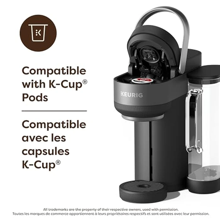 Keurig K-Crema Single Serve K-Cup Pod Coffee Maker, Black by Keurig - Image 4