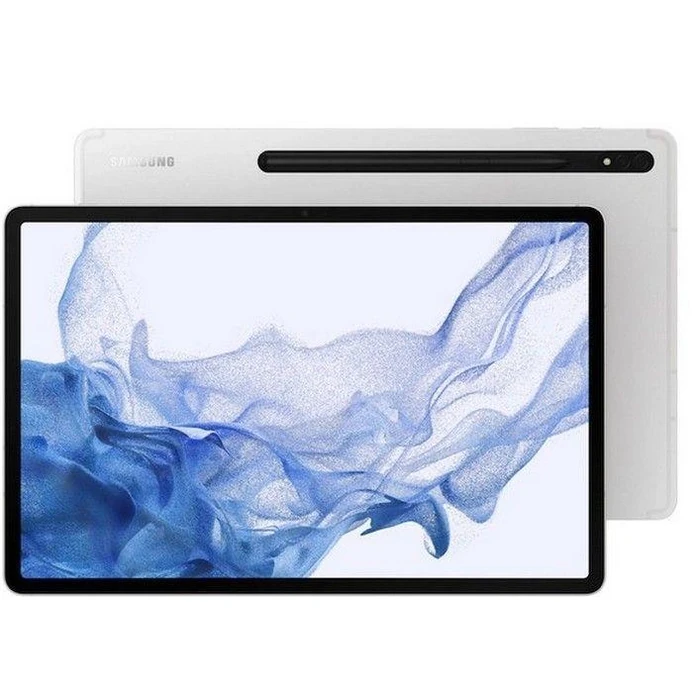 Galaxy Tab S8 (2022) 11-inch - 256GB - WiFi - Silver by Samsung - Refurbished - Acceptable condition