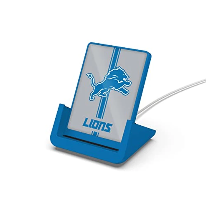 SOAR NFL Cell Phone Wireless Charging Stand V.4, Detroit Lions by SOAR - Used - Like New condition - CA$7.10