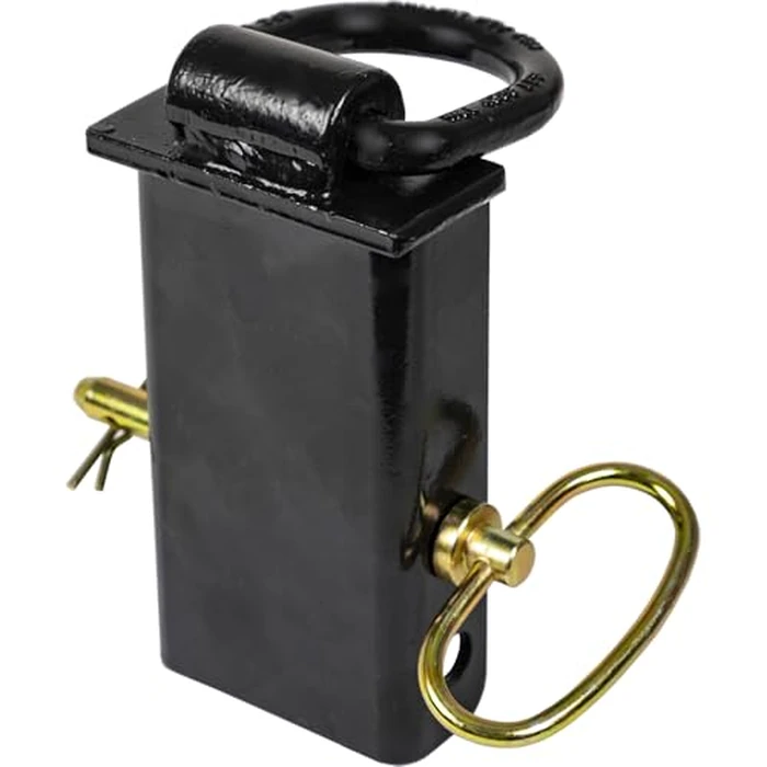 Buyers Products B38SP4 Stake Pocket D-Ring - 1/2 Inch Forged Steel D Ring with 2-1/2 Inch I.D., Black Powder-Coated Stake Pocket D Ring Tie Downs for Cargo Control, 4080 lb WLL, Pack of 4 by Buyers Products Company - Used - Like New condition - US$68.74