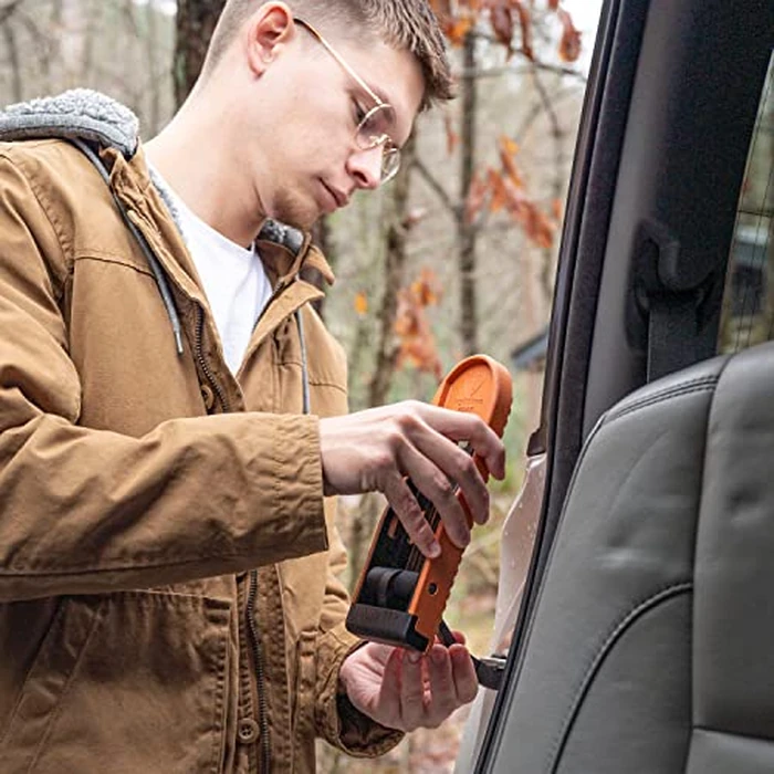 Rightline Gear Moki Car Door Step - Hooks on Car Door Latch for Car Roof Access, As Seen on Shark Tank - Moki Ascent Folding Step by Rightline Gear - Image 3